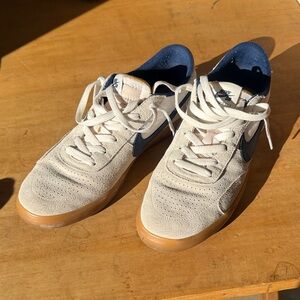 Nike Cream and Navy Casual Sneakers